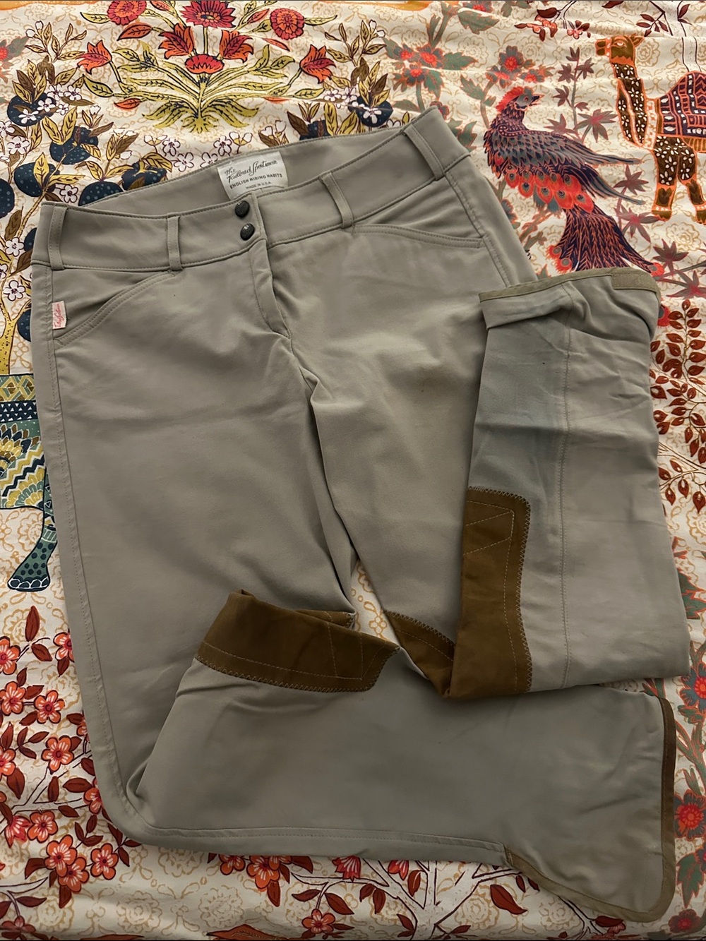 The Tailored Sportsman Light Beige English Riding pants
